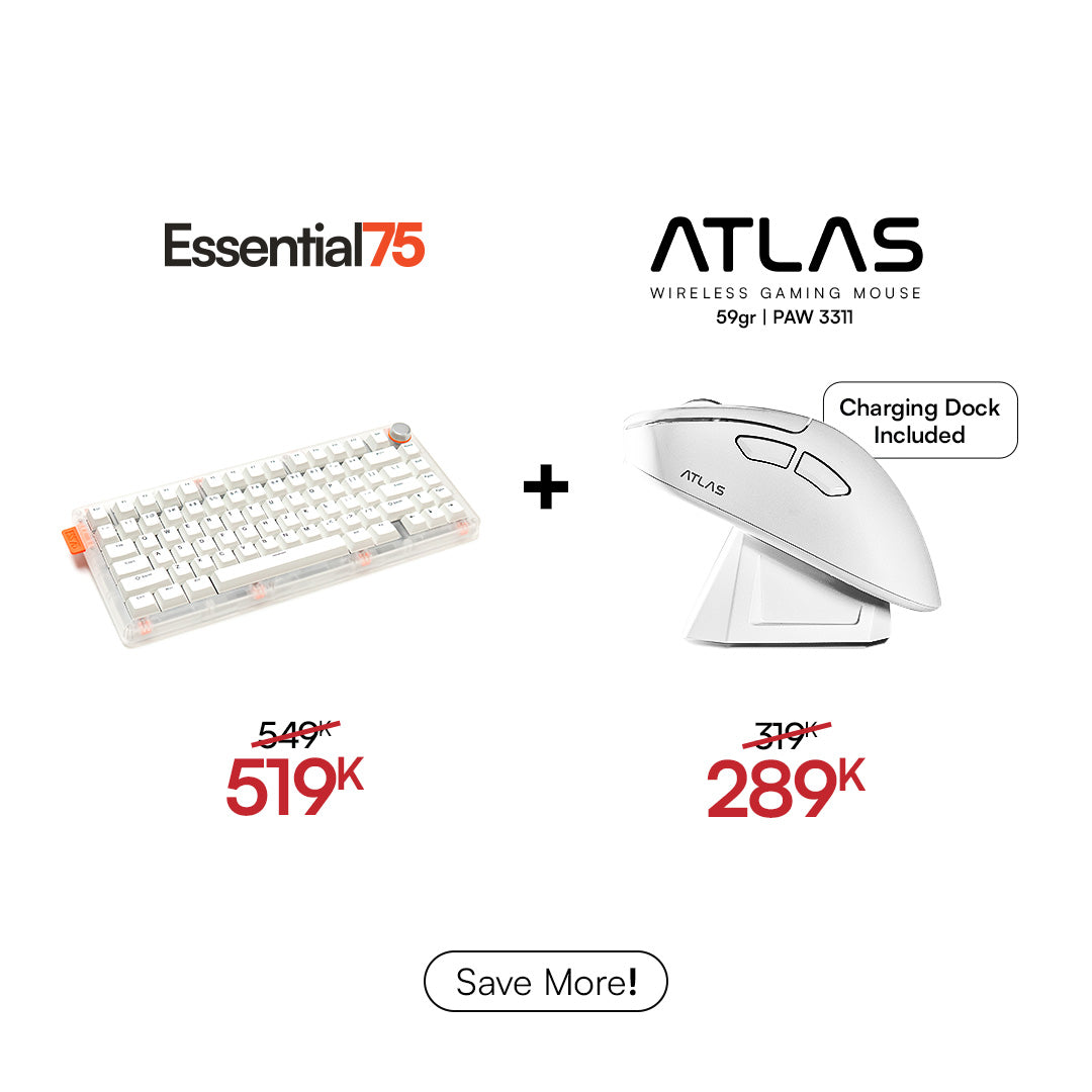 [BUNDLE] Essential75 Keyboard & Mouse Bundle