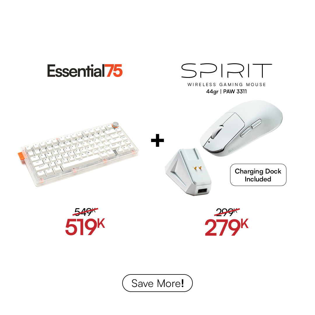 [BUNDLE] Essential75 Keyboard & Mouse Bundle