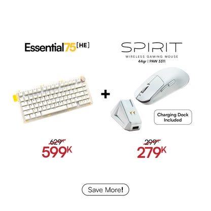 [BUNDLE] Essential75 HE Keyboard & Mouse Bundle