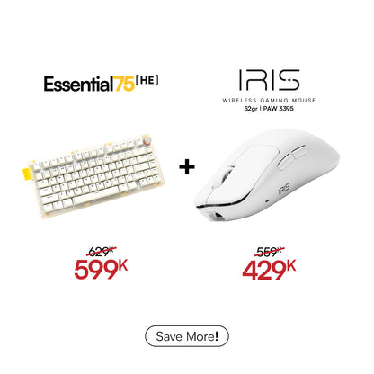 [BUNDLE] Essential75 HE Keyboard & Mouse Bundle