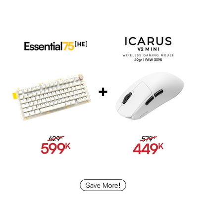 [BUNDLE] Essential75 HE Keyboard & Mouse Bundle