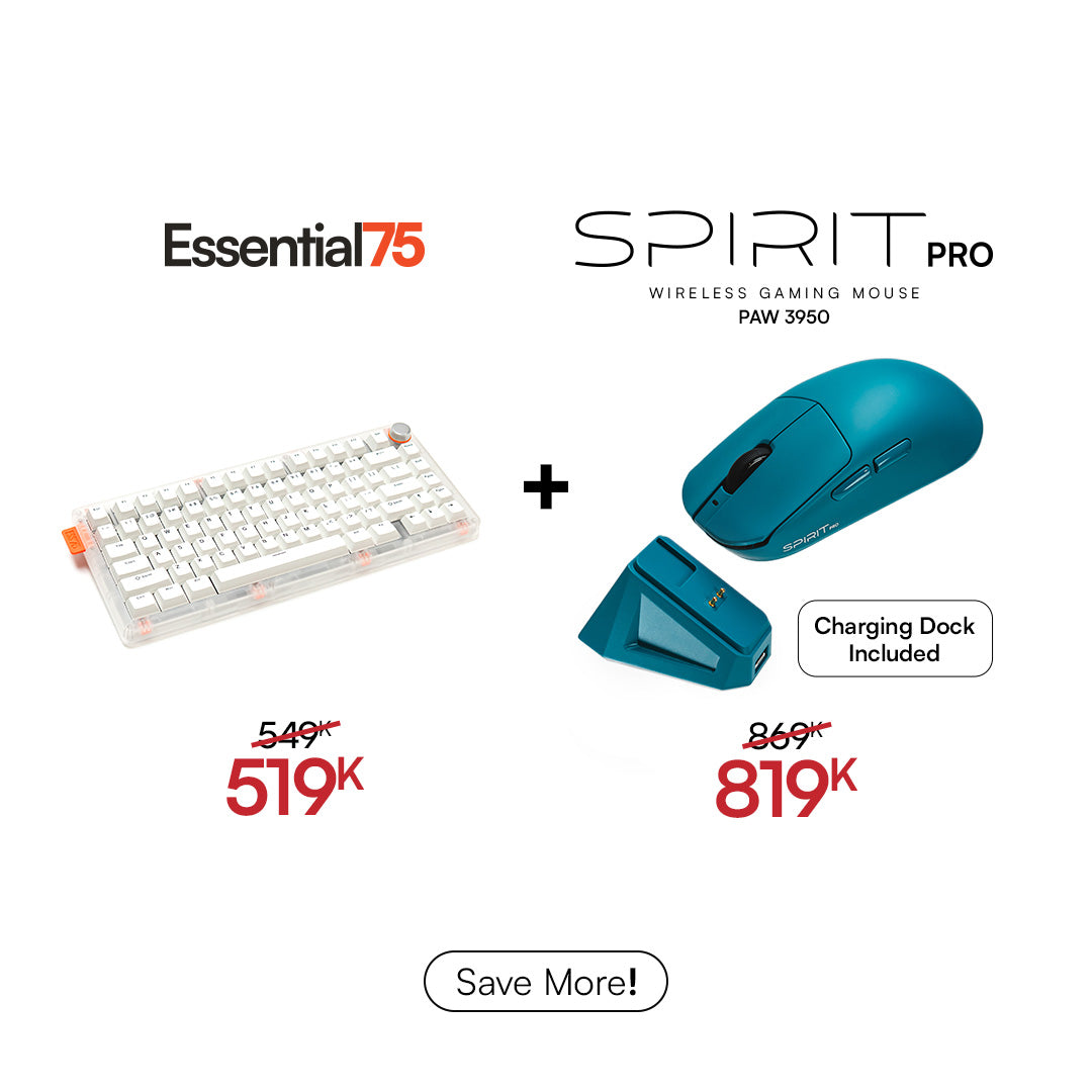 [BUNDLE] Essential75 Keyboard & Mouse Bundle