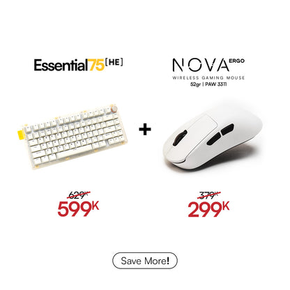 [BUNDLE] Essential75 HE Keyboard & Mouse Bundle