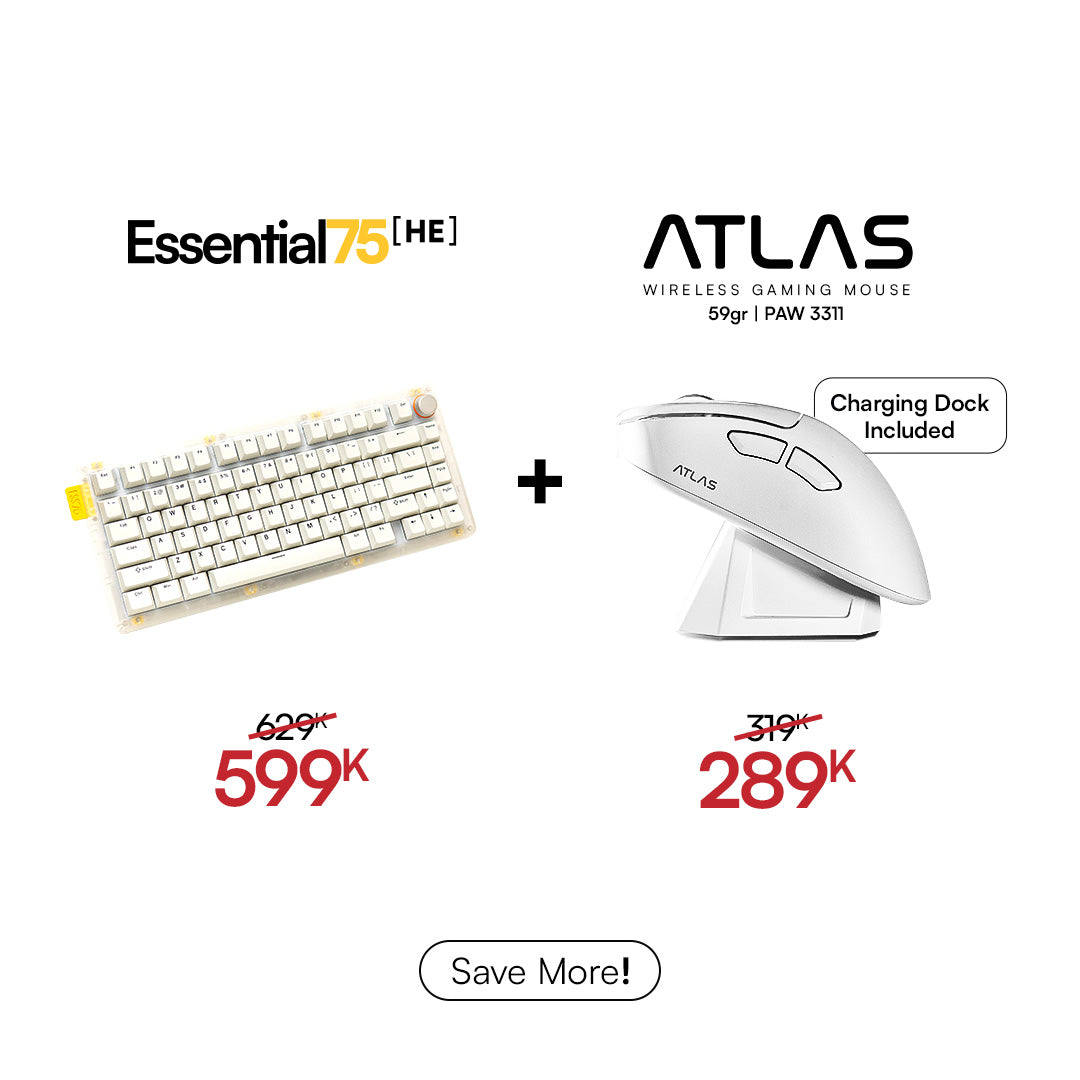 [BUNDLE] Essential75 HE Keyboard & Mouse Bundle