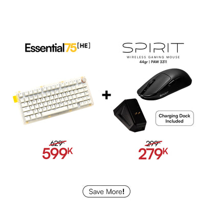 [BUNDLE] Essential75 HE Keyboard & Mouse Bundle