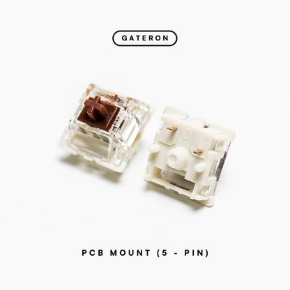 GATERON G Pro 3.0 Brown Tactile Switch 55gr Plate Mount