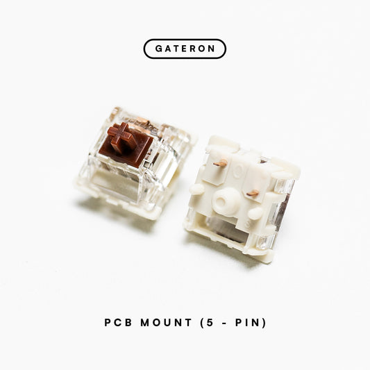 GATERON G Pro 3.0 Brown Tactile Switch 55gr Plate Mount