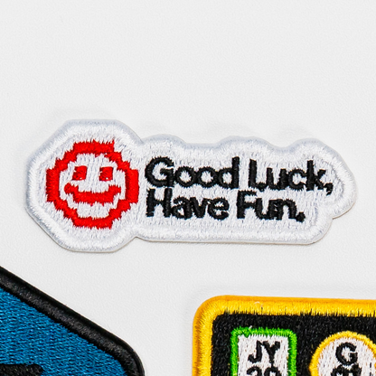 Press Play Iron On Patches