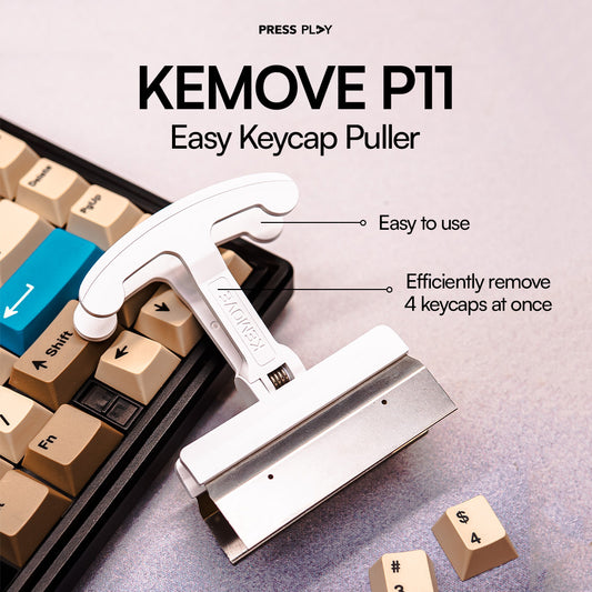 KEMOVE P11 Easy Keycaps Puller Remover Alat Pelepas Keycap