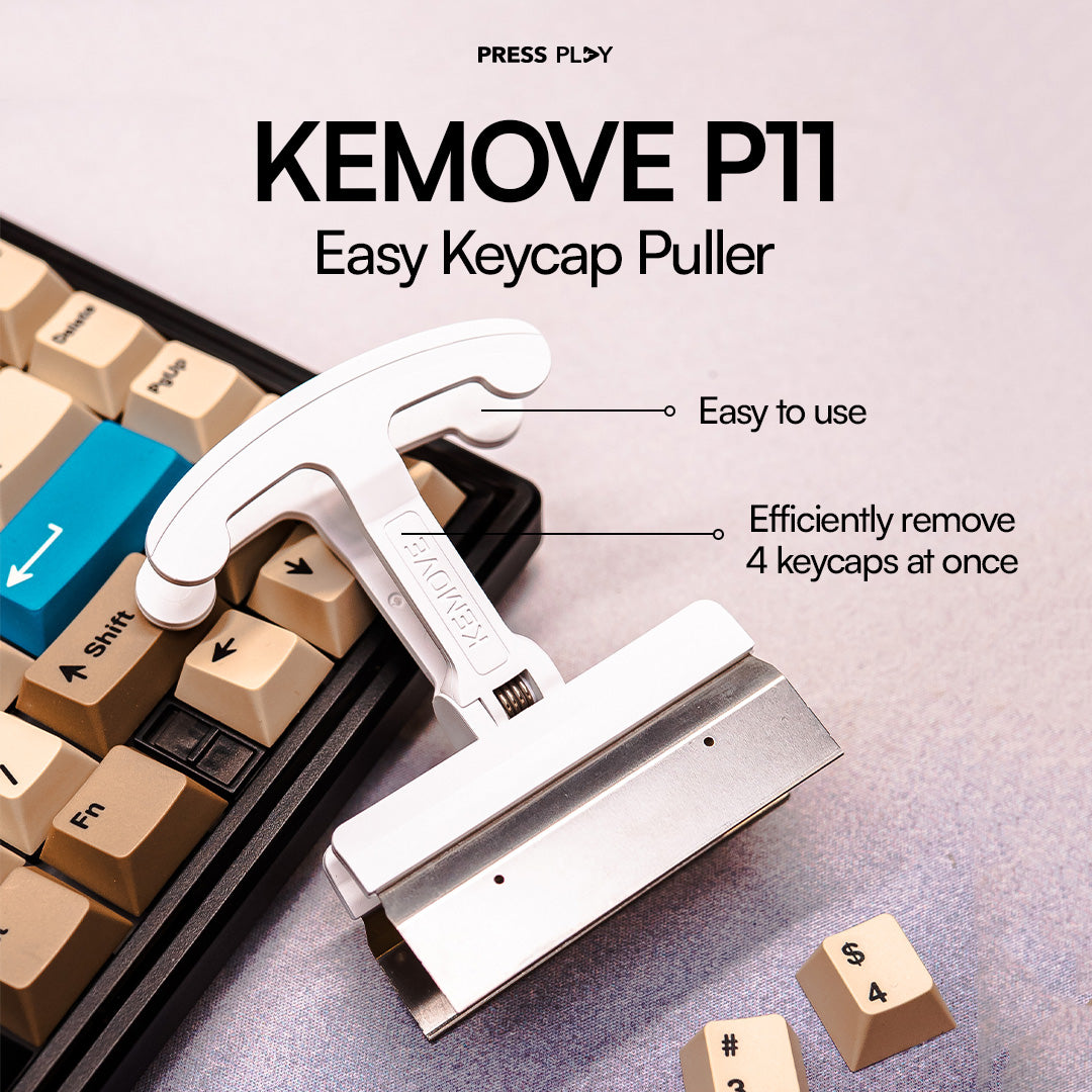 KEMOVE P11 Easy Keycaps Puller Remover Alat Pelepas Keycap
