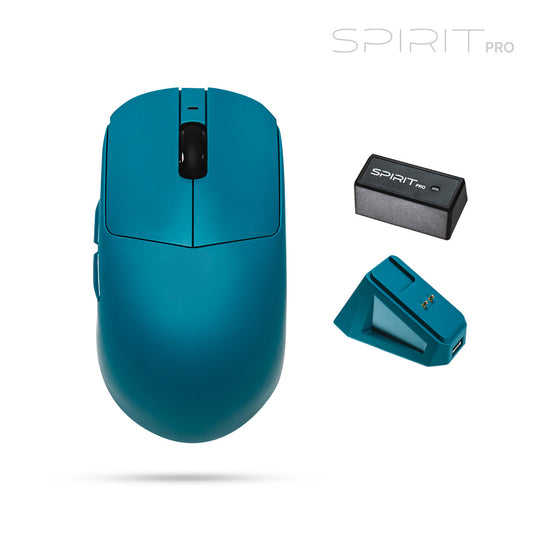 SPIRIT Pro 8K PAW3950 Wireless Gaming Mouse + Charging Dock
