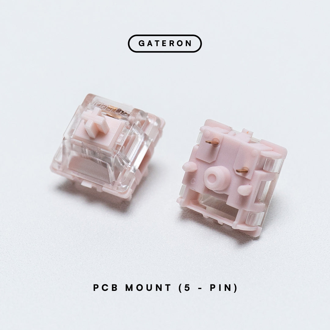 GATERON Strawberry Jelly 43g Linear Switch PCB Mount