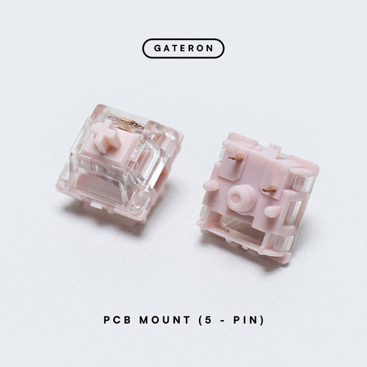 GATERON Strawberry Jelly 43g Linear Switch PCB Mount