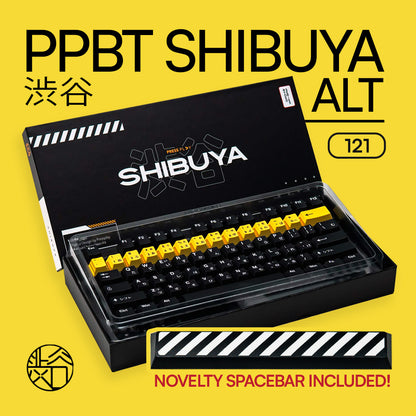 PPBT SHIBUYA ALT PBT Dye Sub Keycap Set Japanese Root
