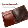 SLIMFOLD Slim Vegetable Tanned Leather Wallet by Press Play