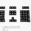 White on Black WoB PBT ABS Doubleshot Keycaps Keycap Set by Press Play