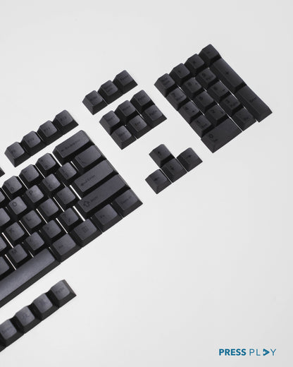 BLACKOUT PBT Dye Sub Sublimated Keycaps Keycap Set