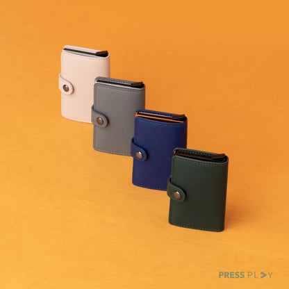 VITA Saffiano RFID Pop Up Card holder by Press Play