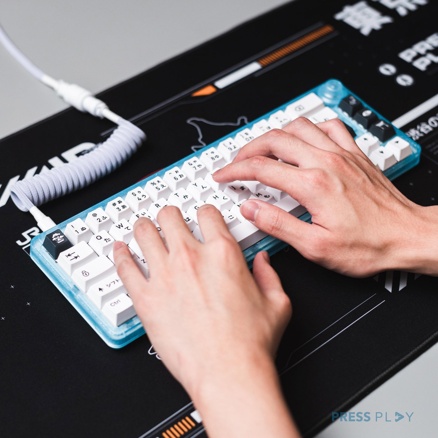 ORBITER67 Barebones Wireless Mechanical Keyboard by Press Play