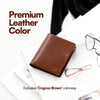 SLIMFOLD Slim Vegetable Tanned Leather Wallet by Press Play