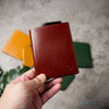 SLIMFOLD Slim Vegetable Tanned Leather Wallet by Press Play