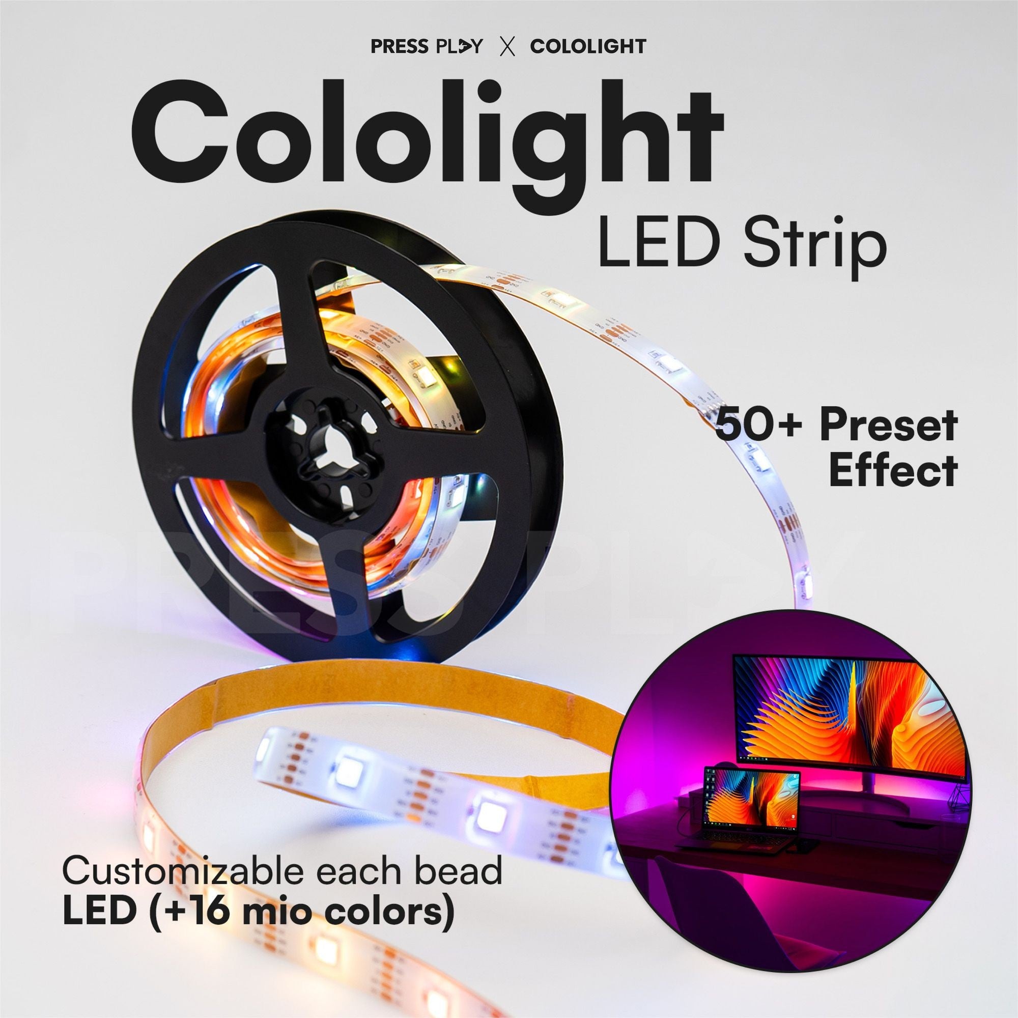 Coloe Led Cololight STRIP 30 LEDs/M Customizable RGB LED Strip Multicolor ...
