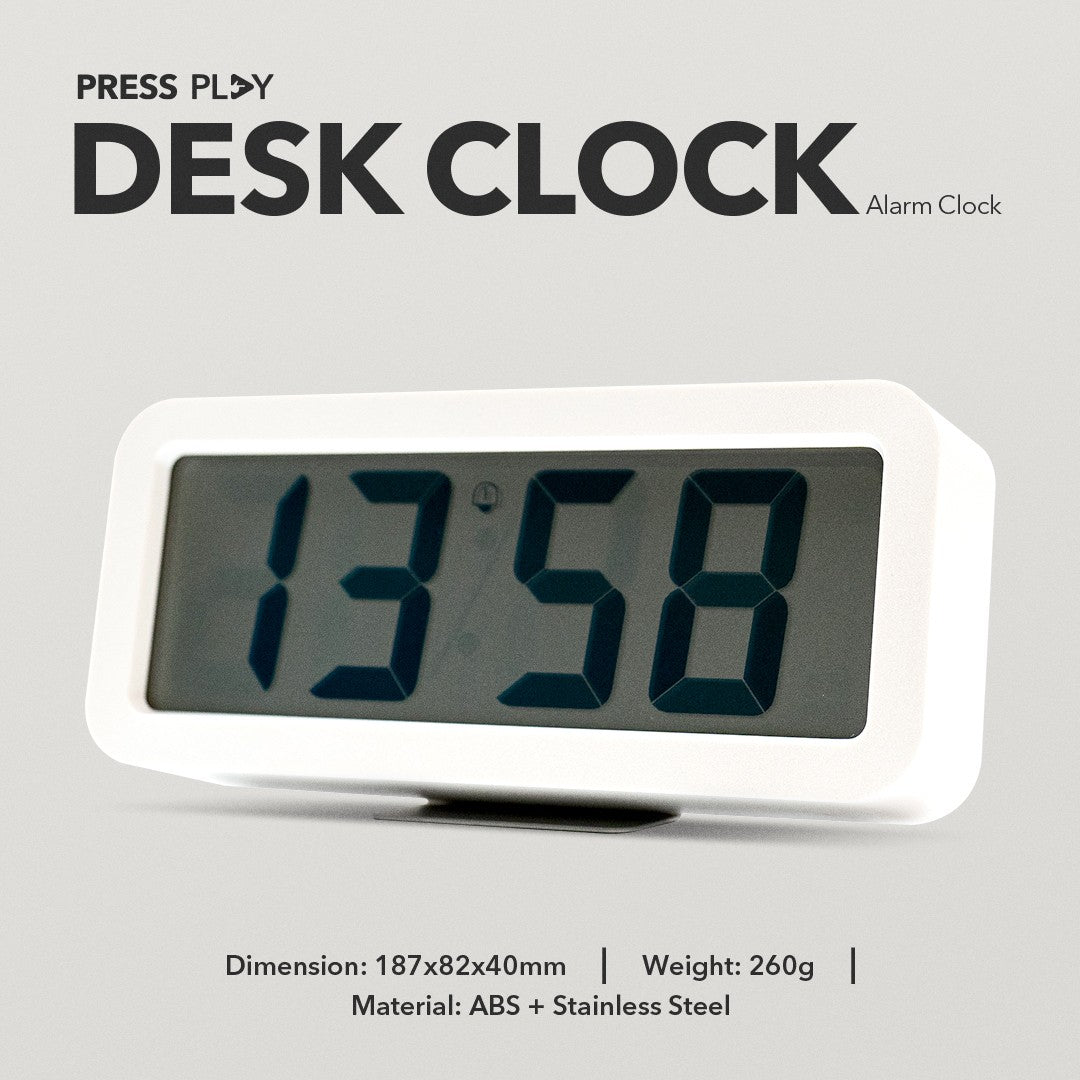 Digatal Desk Clock Digital Desk Clock LCD by Press Play – pressplayid