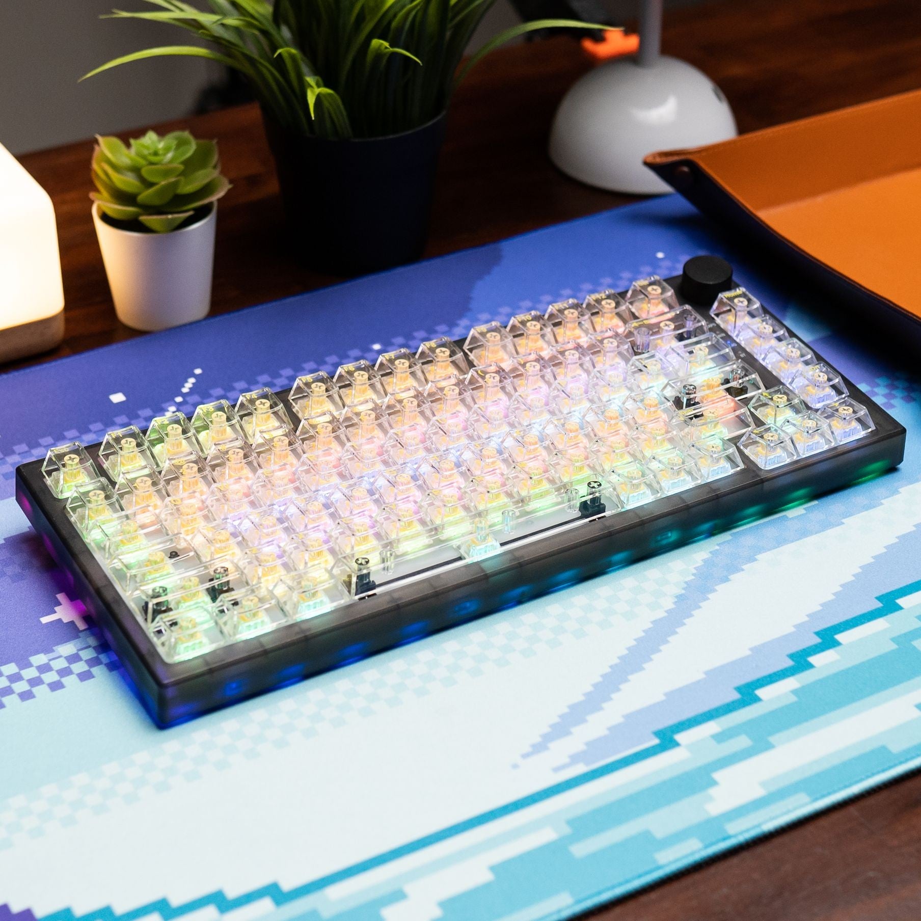 Translucent Key Caps ClearCaps V2 Dye Sub Polycarbonate Transparent Keycaps by Press Play ...