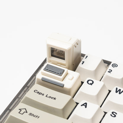 RETRO MACINTOSH MAC Artisan Keycap Magnetic Keyboard