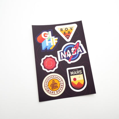 Press Play Sticker Pack Set