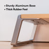 NOOK LAPTOP MONITOR RISER Wooden Aluminum Stand