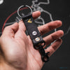 Press Play Keychain Key Holder