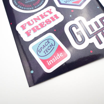 Press Play Sticker Pack Set