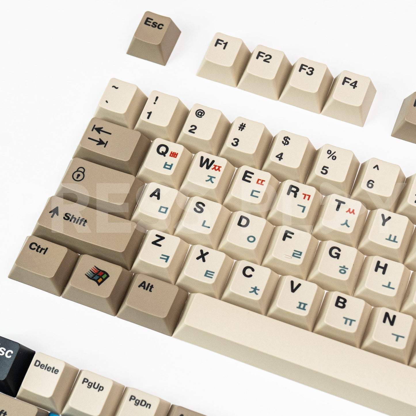 PPBT VINTAGE KOREAN ROOT Dye Sub Keycaps