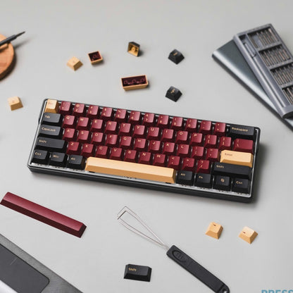 SCARLET PBT Doubleshot Keycaps Keycap Set