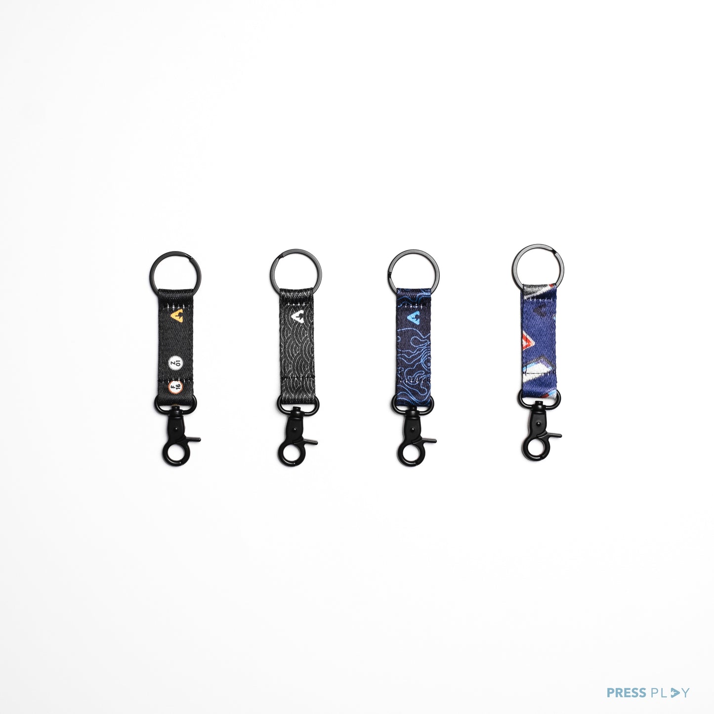 Press Play Keychain Key Holder