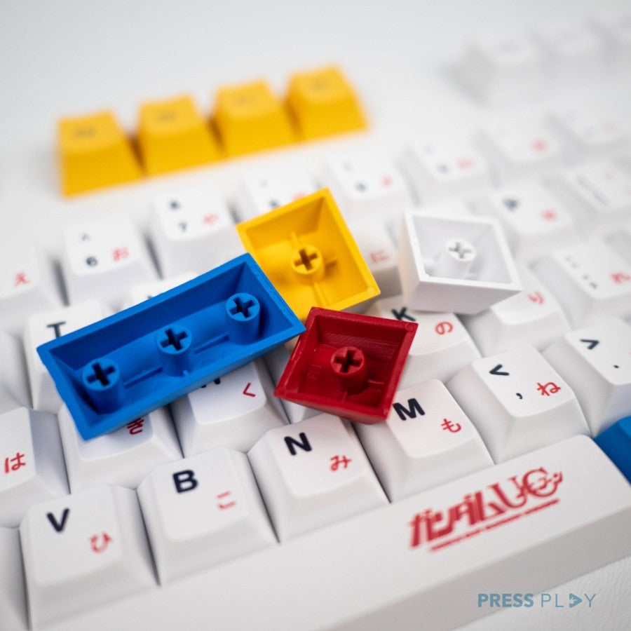 Gundam Unicorn Japanese PBT Dye Sub Keycaps Keycap Set