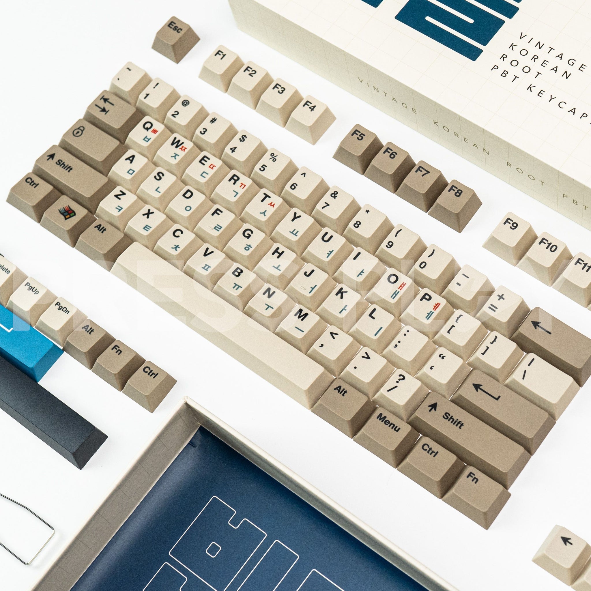 PPBT VINTAGE KOREAN ROOT Dye Sub Keycaps – pressplayid