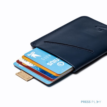 DASH Leather Card Wallet Holder by Press Play