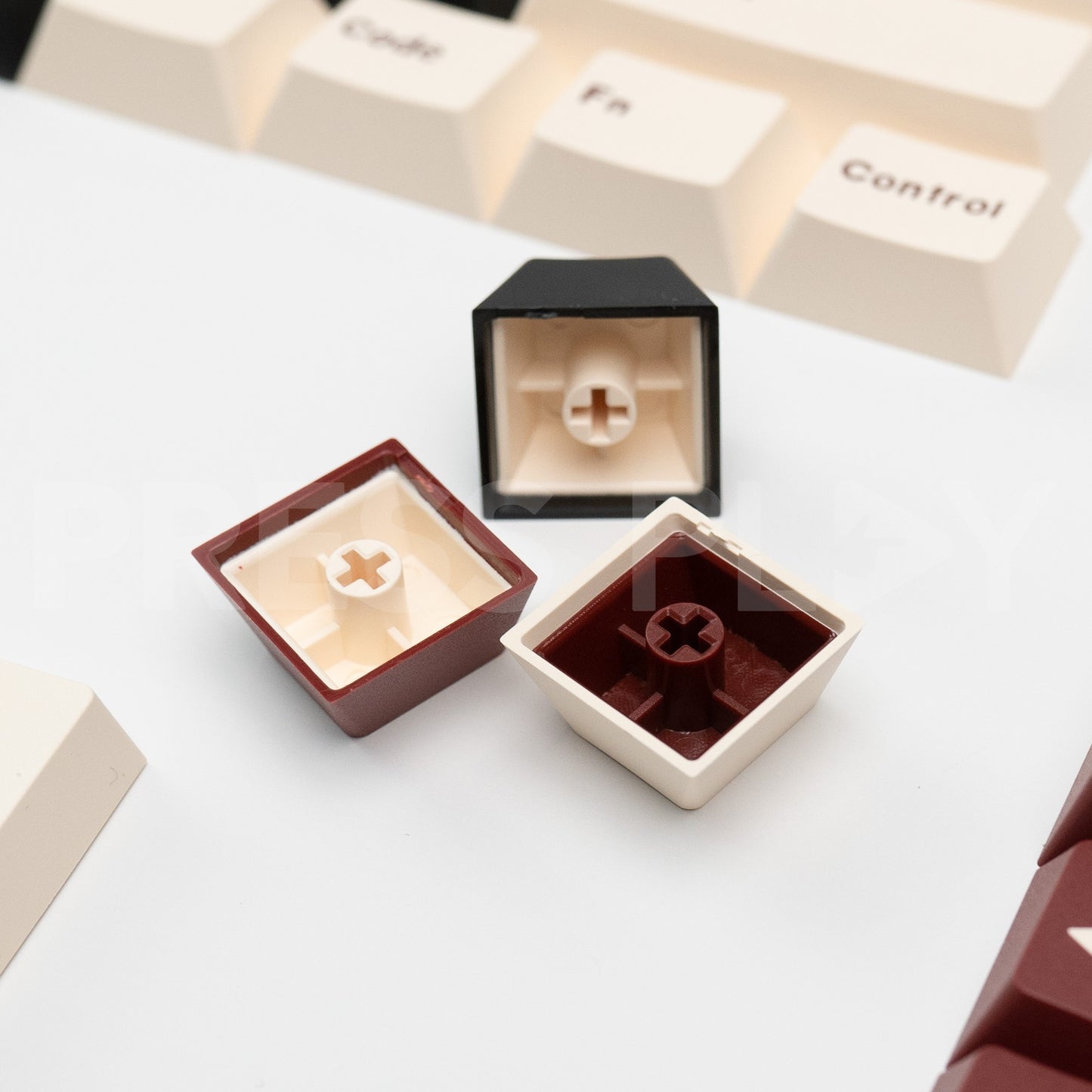 PHANTOM PBT ABS Doubleshot Keycaps Keycap Set by Press Play