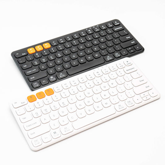 AirKeys Wireless Compact Keyboard Bluetooth 2.4G Dongle by Press Play