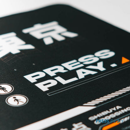 SHIBUYA Gaming Mousepad Deskmat by Press Play