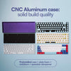 VOYAGER68 Lightyear Edition CNC Alu South Facing Mechanical Keyboard