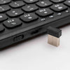 AirKeys Wireless Compact Keyboard Bluetooth 2.4G Dongle by Press Play