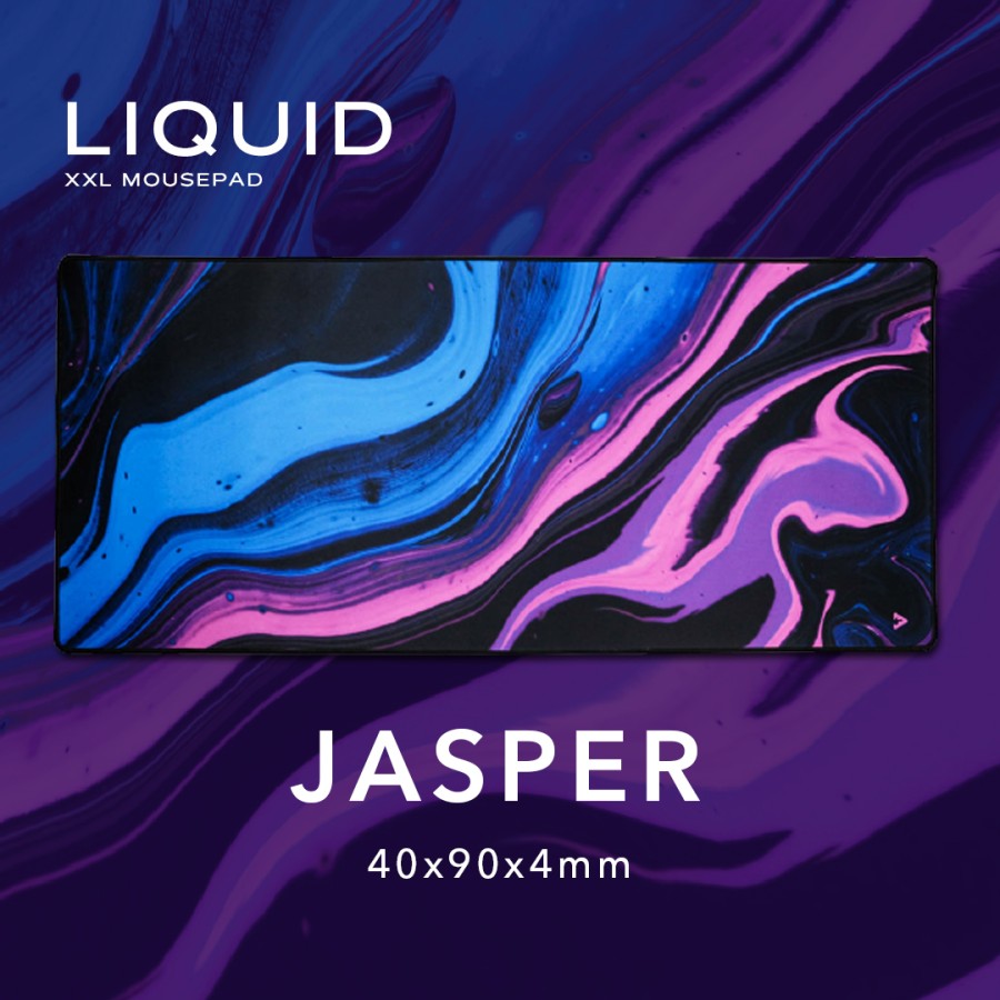 LIQUID Series Gaming Mousepad Deskmat by Press Play