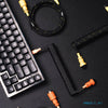 Type C Coiled Cable Mechanical Keyboard Aviator
