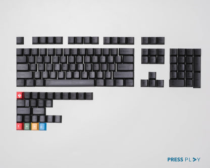 BLACKOUT PBT Dye Sub Sublimated Keycaps Keycap Set