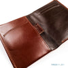 SLIMFOLD Slim Vegetable Tanned Leather Wallet by Press Play