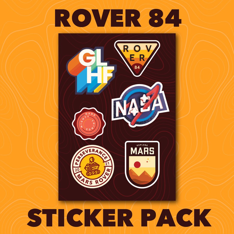ROVER84 Sticker Pack by PressPlay – pressplayid