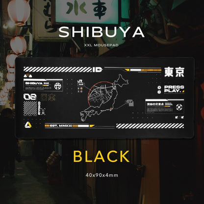 SHIBUYA Gaming Mousepad Deskmat by Press Play